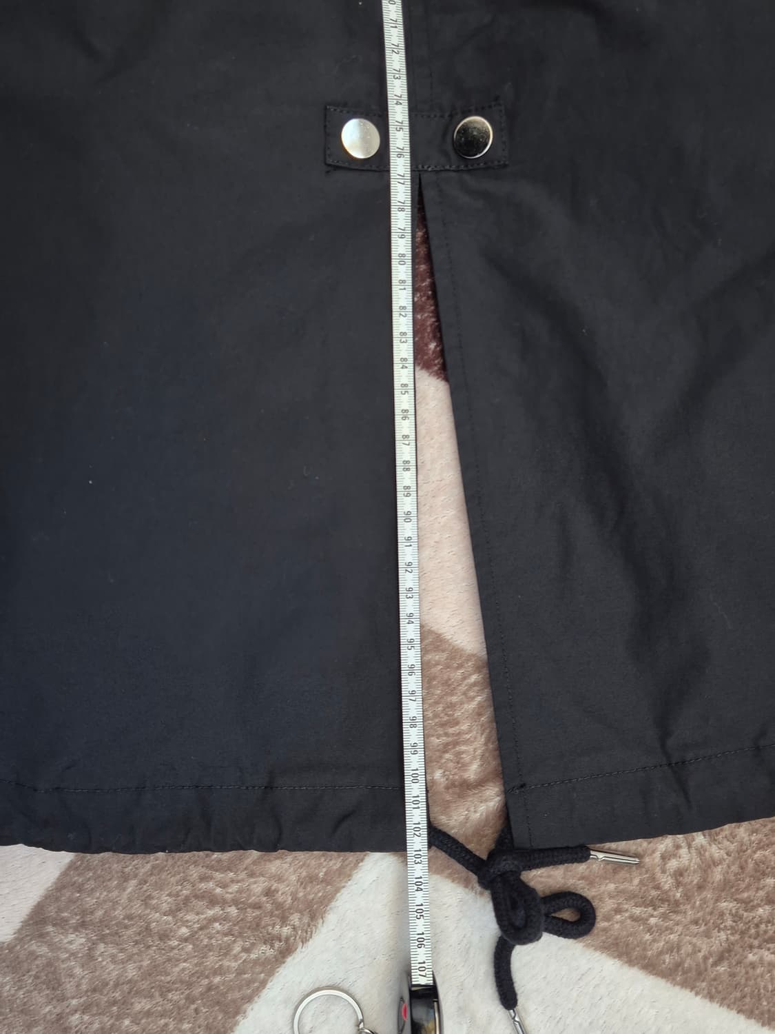 M51 야상 105 사이즈 블랙 색상 상품이미지6