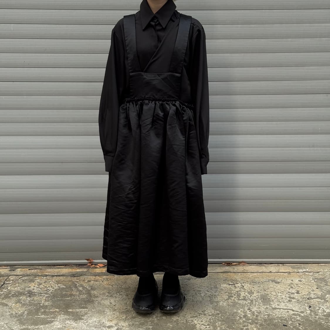 Black Suspender Dress 상품이미지9