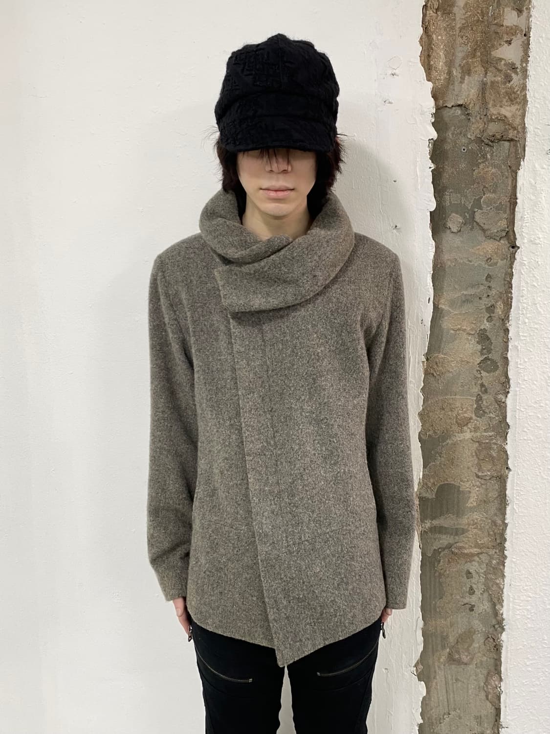 이세이미야케 플랜테이션 비대칭 코트 상품이미지2