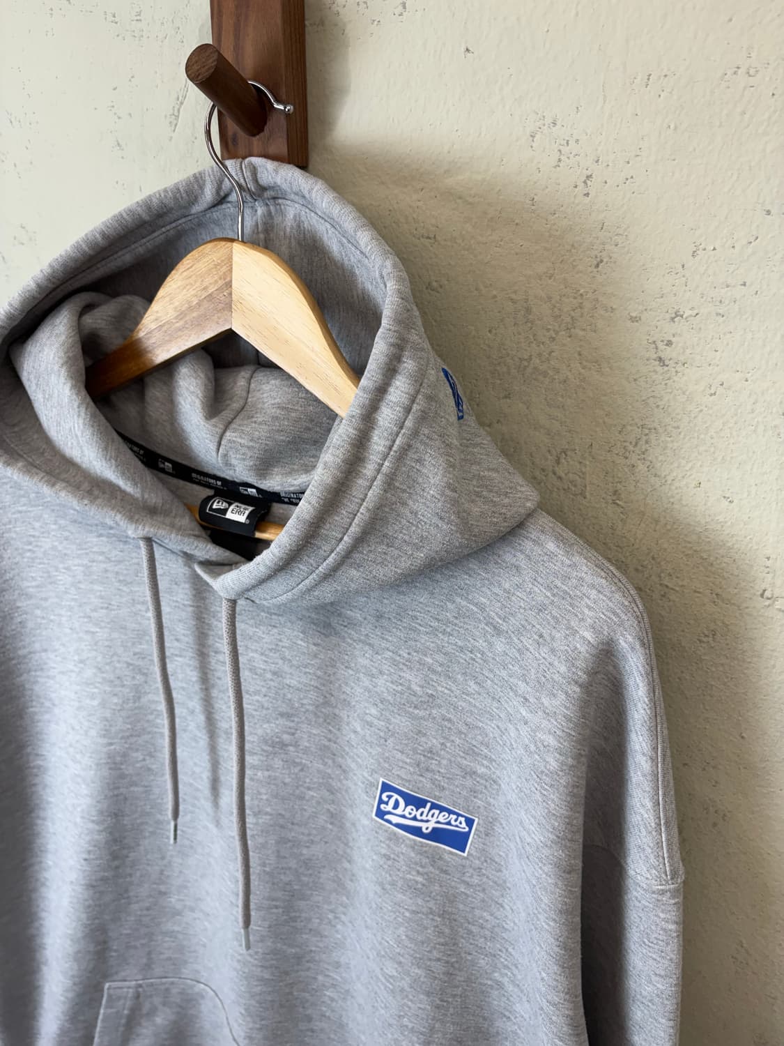 뉴에라 다저스 빅 프린팅 후드티 그레이 상품이미지6