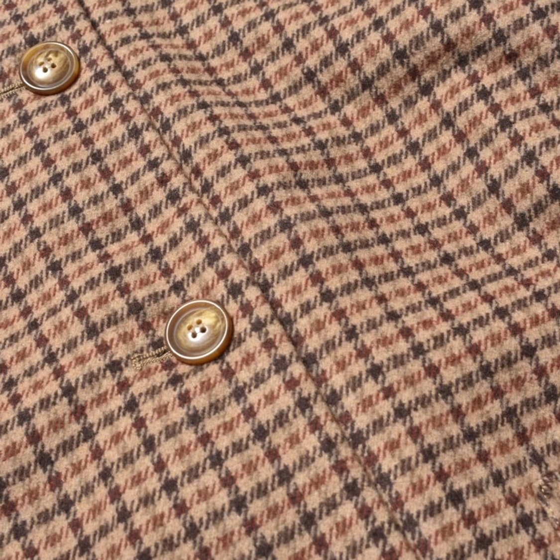 EHKA SOPO 여성 모직 체크 오버핏 울 코트 N839 상품이미지4