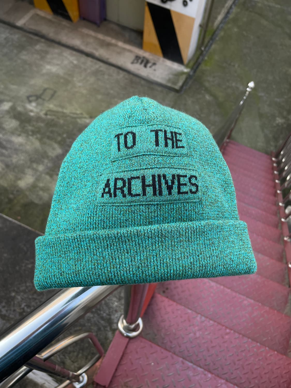 Raf simons 15AW ‘TO THE ARCHIVES’ Beanie 상품이미지4
