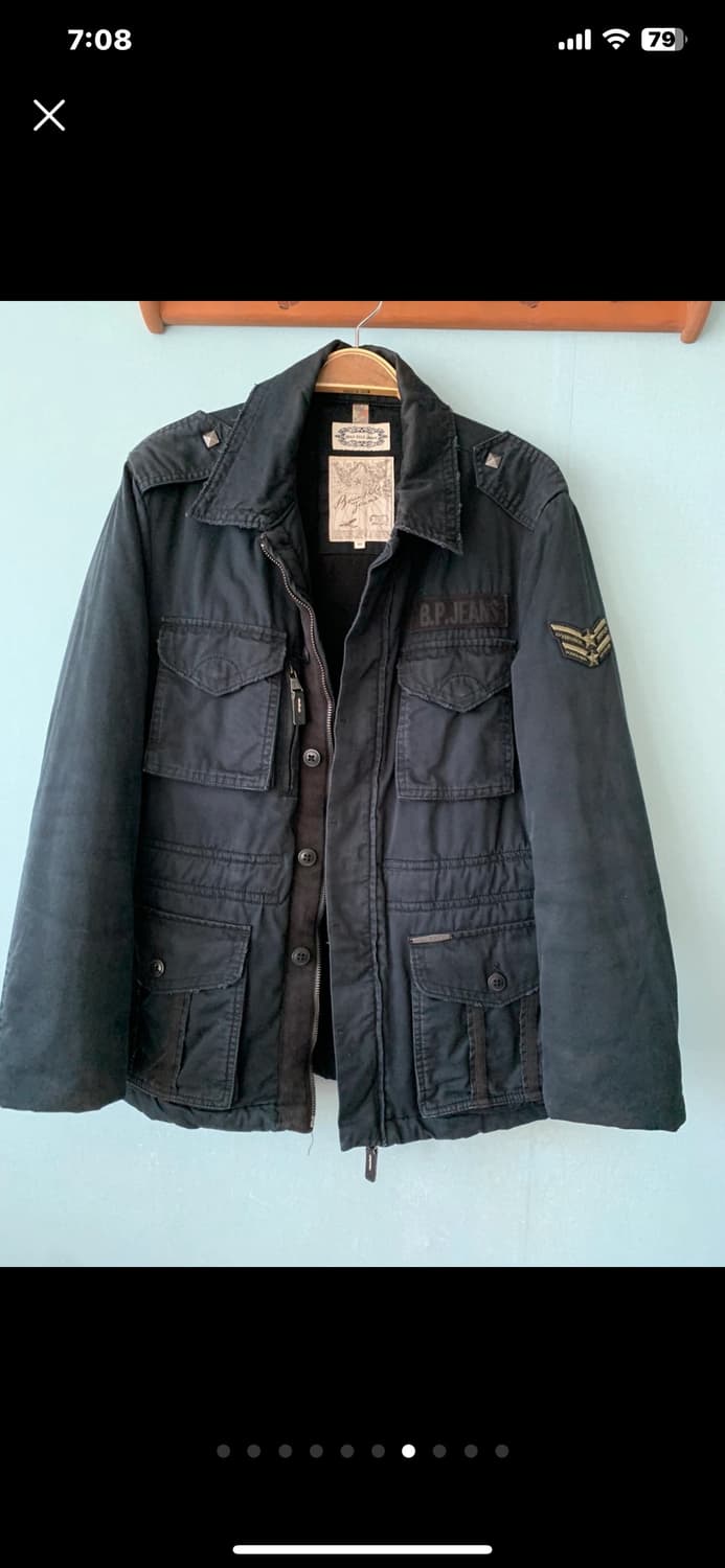 빈폴 야상 (두꺼운) 검정. 자켓 상품이미지7