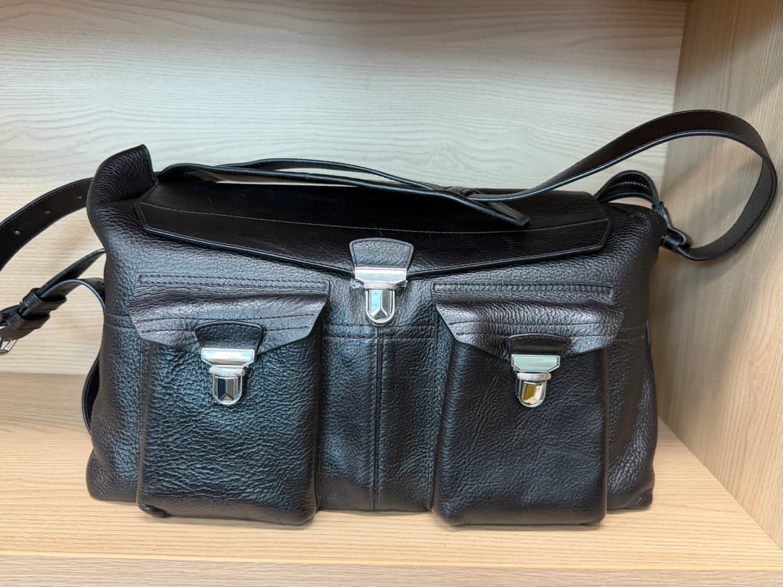 르메르 기어백 에스프레소 위켄드 라지 판매합니다. 상품이미지2