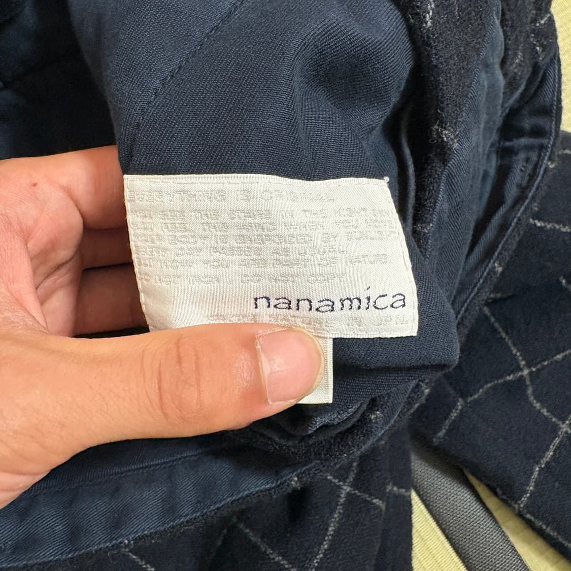 nanamica 나나미카 체크 조거 팬츠 상품이미지8