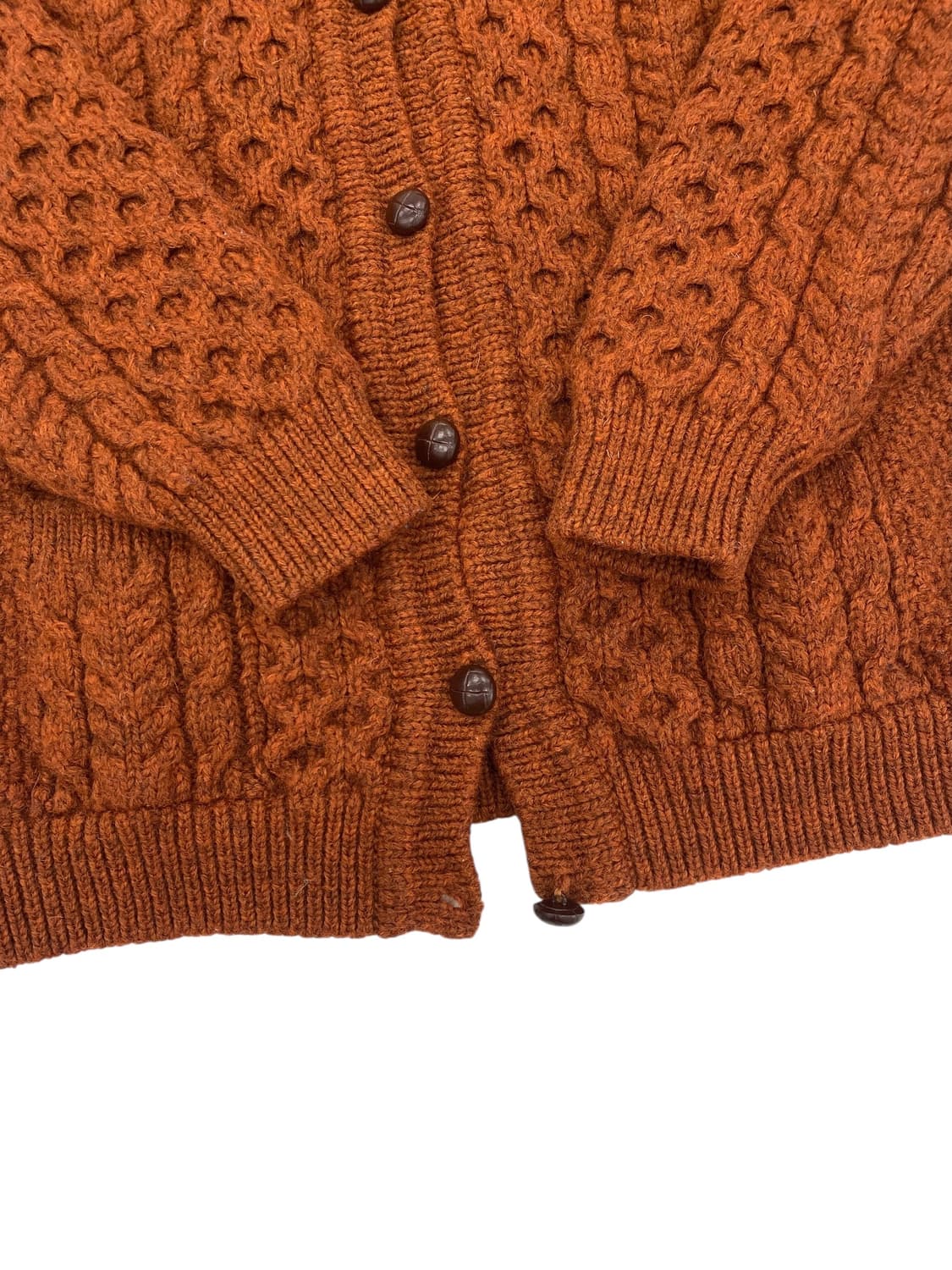 카벨라스 아란 울 케이블 가디건 상품이미지5