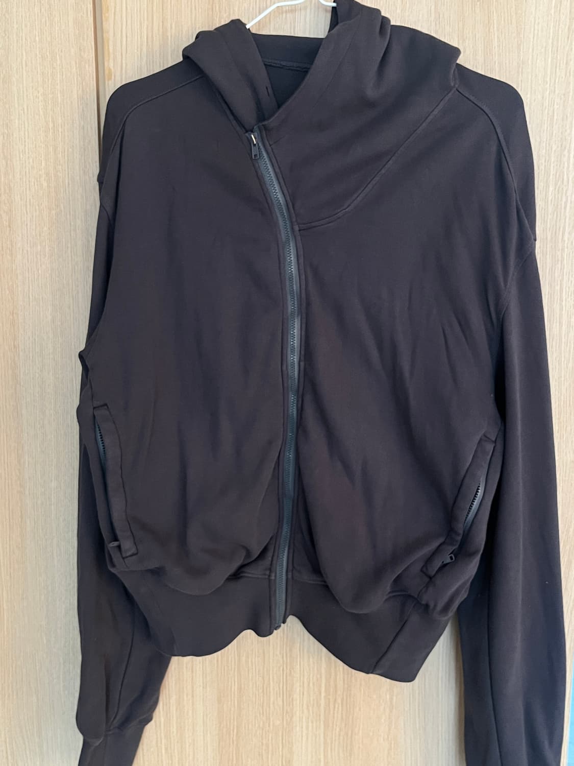 EE 누마레 커브드 후드집업 차콜 M 상품이미지2