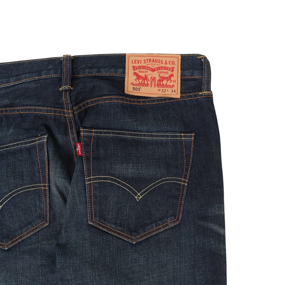 리바이스 501 레귤러핏 데님팬츠 상품이미지6