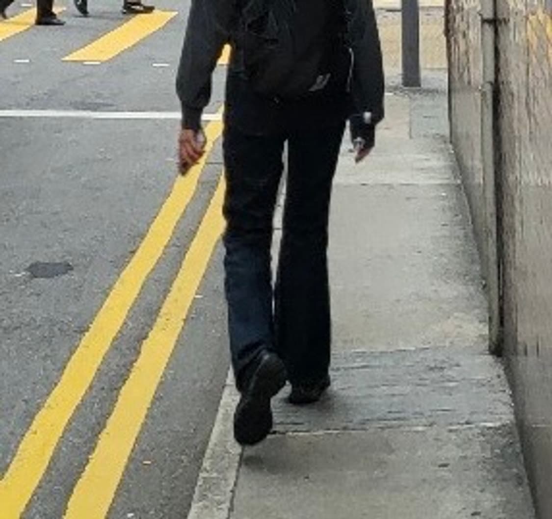 KAPITAL 캐피탈 14oz 데님 5P 랫 플레어 팬츠(인디고) 상품이미지6