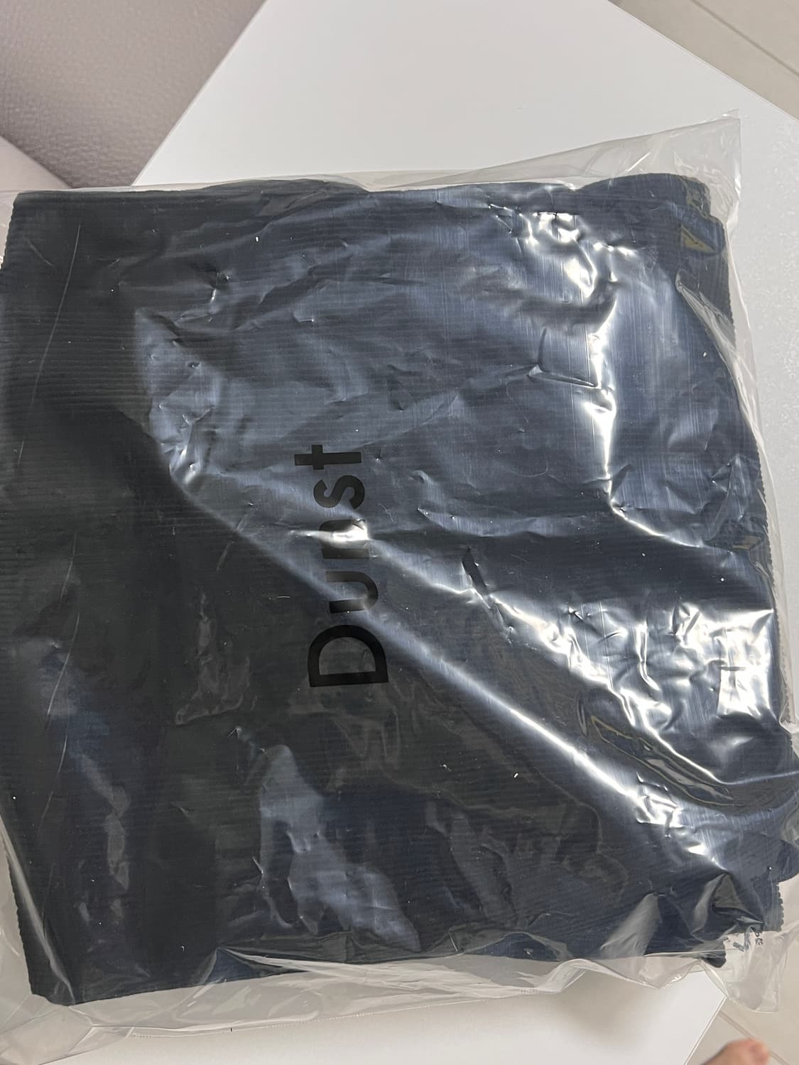 (미착용) 던스트 스트레이트 코듀로이 팬츠 블랙 상품이미지3