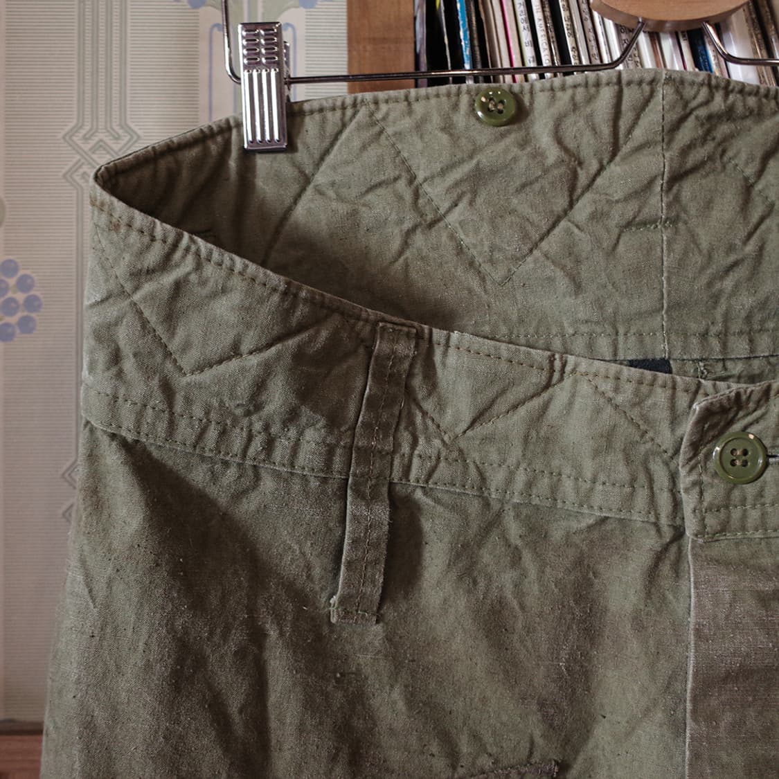 80‘s Soviet Russian Army Tank Crew Pants 상품이미지4