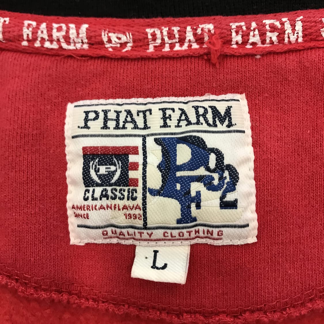 팻팜 PHAT FARM 90s 풀집업 자켓 [L] 상품이미지5