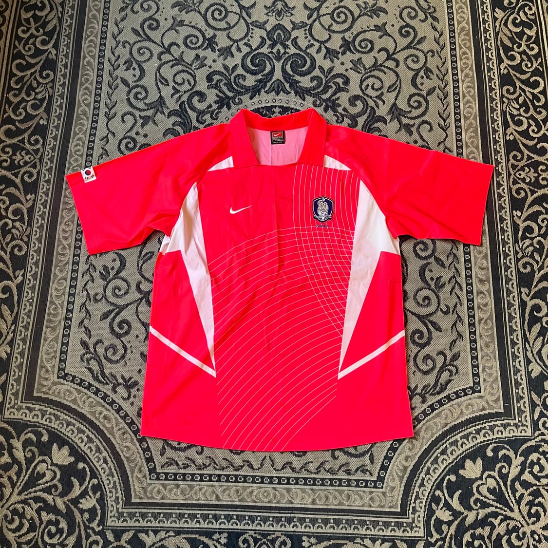L 나이키 2002 축구 국가대표 유니폼/W2281 상품이미지1