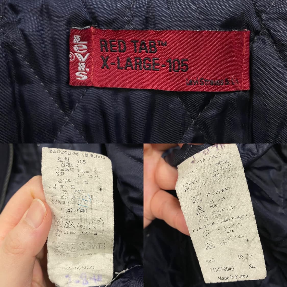 리바이스 레드탭 울 더플 코트 상품이미지6