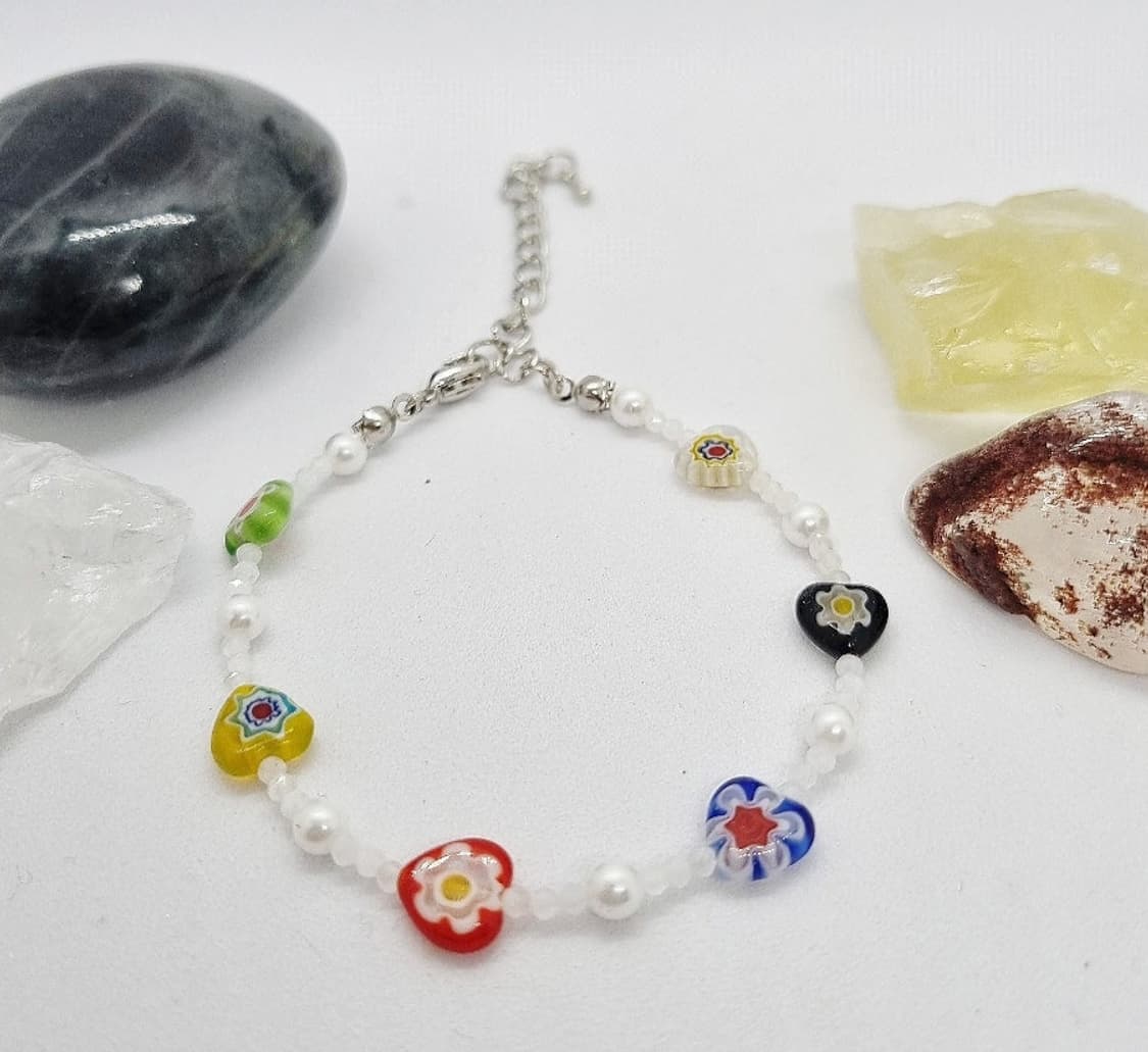 핸드메이드.세제품)베네치아원석팔찌 상품이미지2