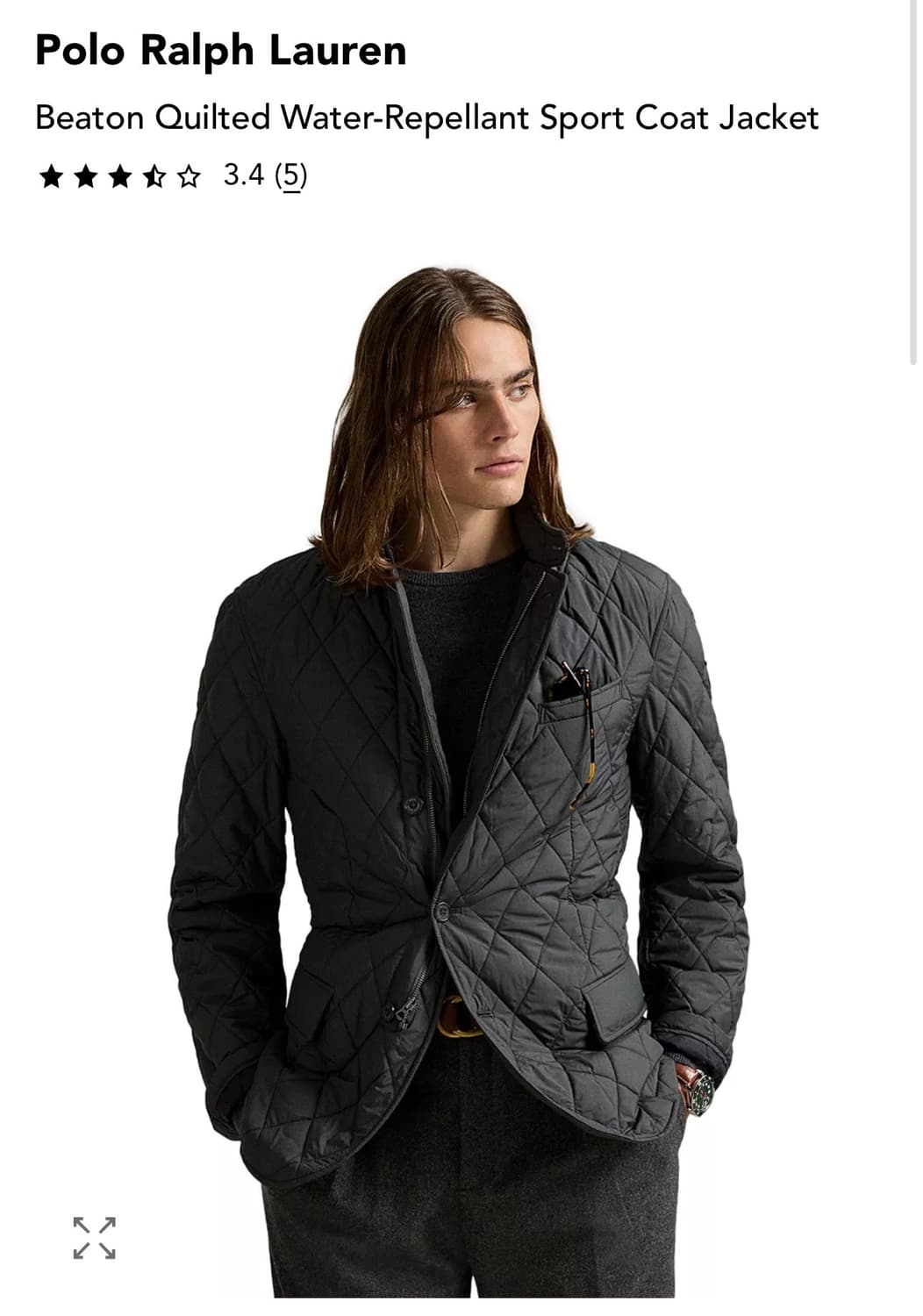폴로 랄프로렌 남성 퀼팅자켓 상품이미지1