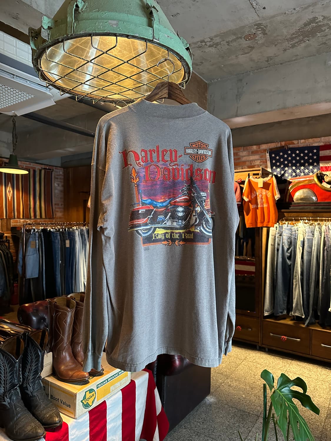90s USA Harley Davidson Long Sleeve 상품이미지2