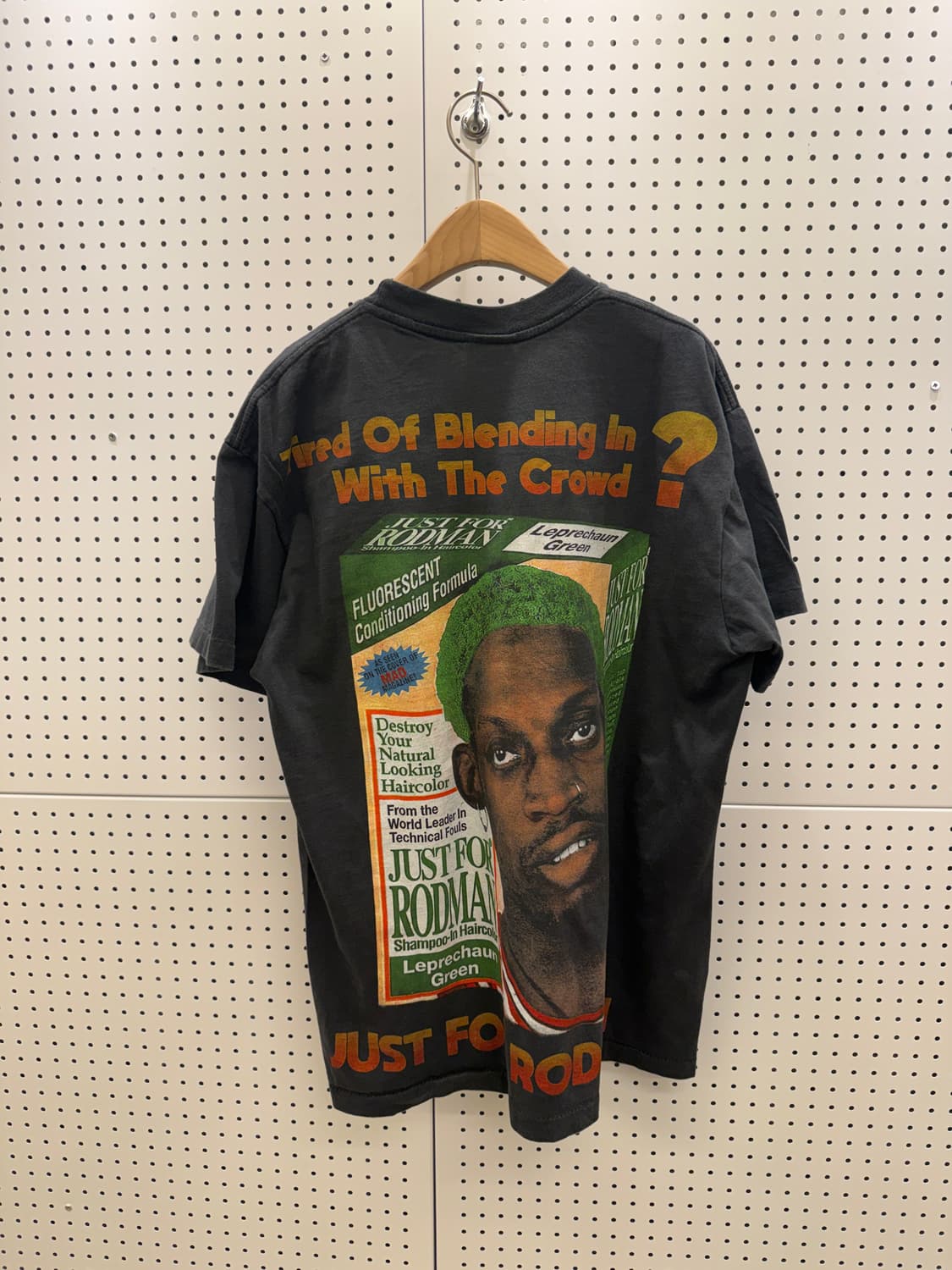 빈티지 데니스 로드맨 올드스쿨 반팔 티셔츠 U1285 상품이미지3