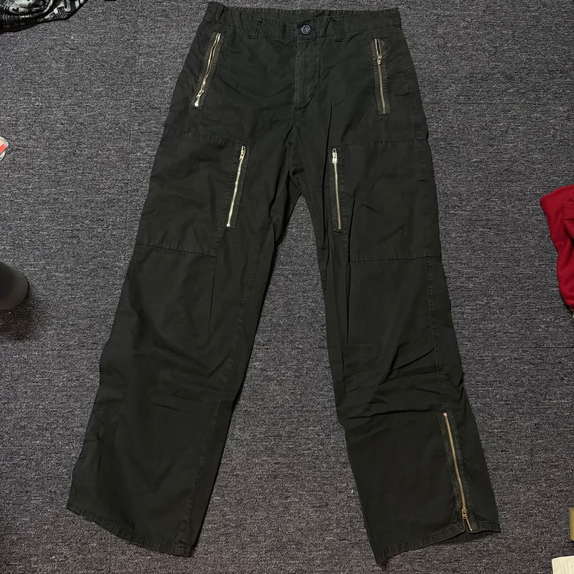 와이즈걸 빈티지 펑크 락시크 블랙 팬츠 상품이미지1