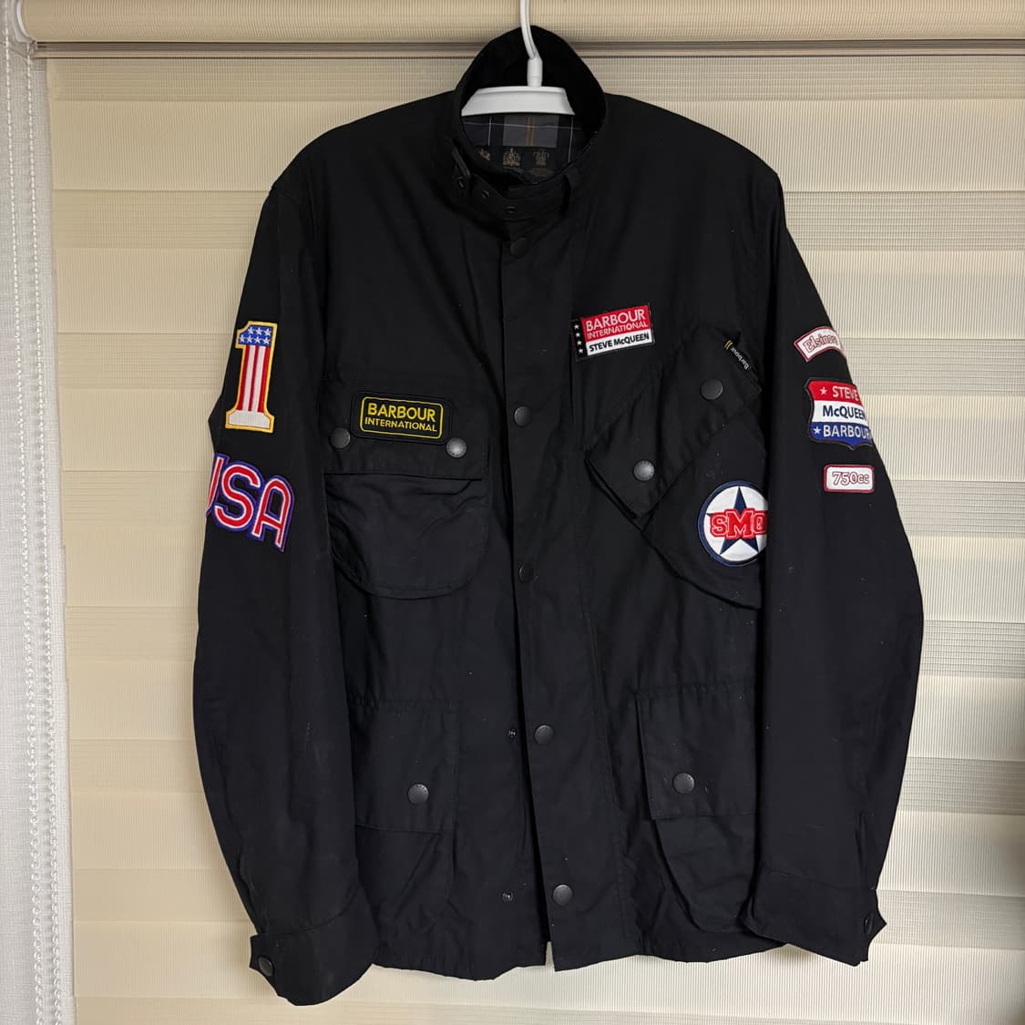 바버 인터내셔널 스티브 맥퀸 한정판 자켓 S(95-100) 상품이미지1