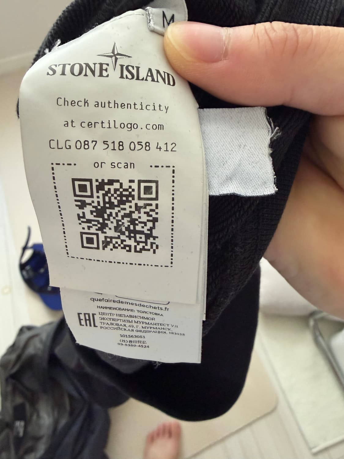 25ss 스톤아일랜드 맨투맨 블랙 M 상품이미지4