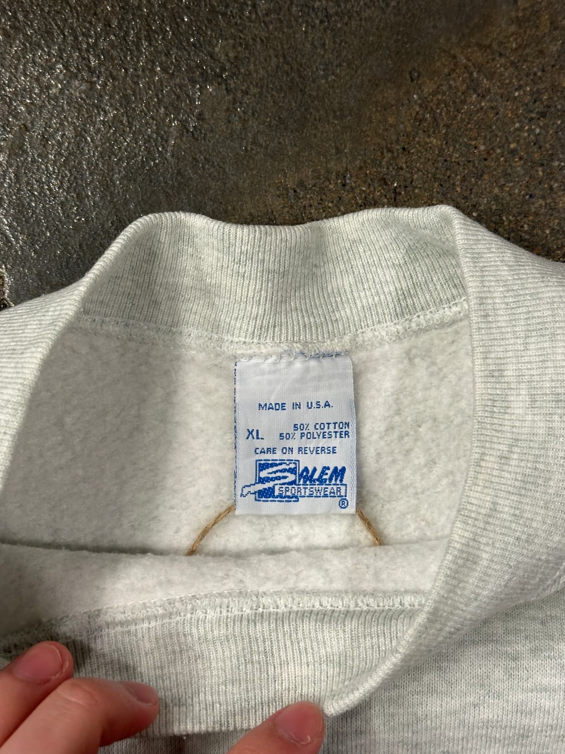 90s made in USA 월드 시리즈 베이스볼 챔피온 스웻셔츠 XL 상품이미지4