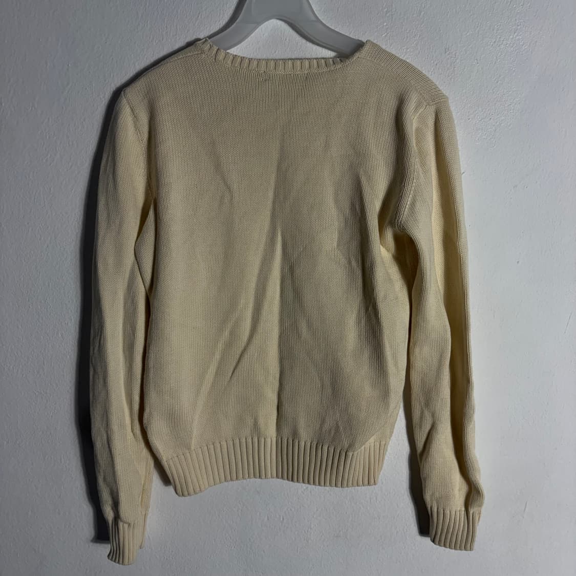 폴로 랄프로렌 아이보리색 니트(M) 상품이미지2