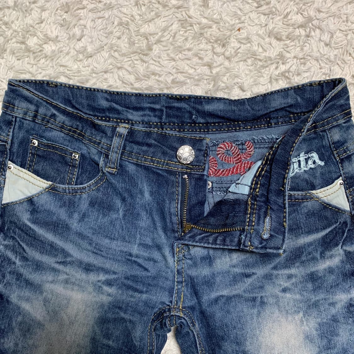 [27] 로리타 진스 로우라이즈 스키니진 상품이미지4