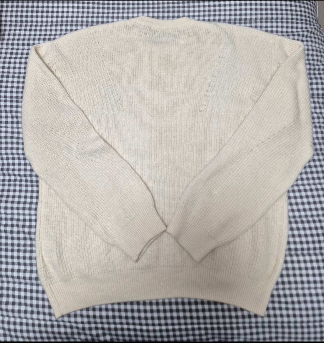 쿠어 메리노 울 크루넥 니트 상품이미지5