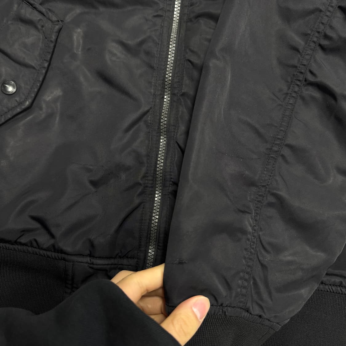 캘빈클라인 퍼포먼스 백자수 항공점퍼 L 상품이미지8