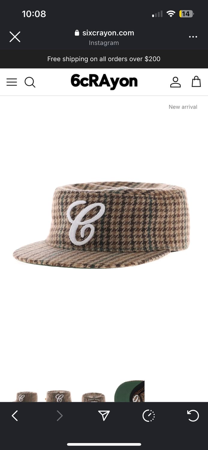 식스크레용 모자 상품이미지1