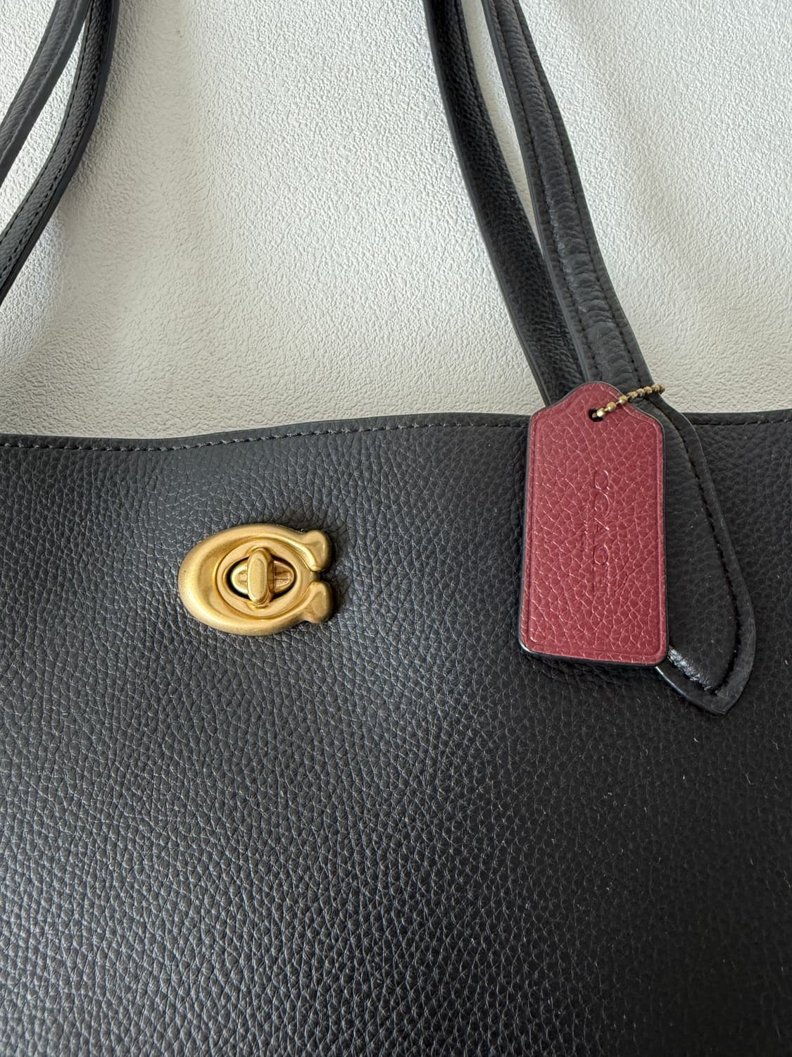 코치(COACH) 레더 숄더백 상품이미지3