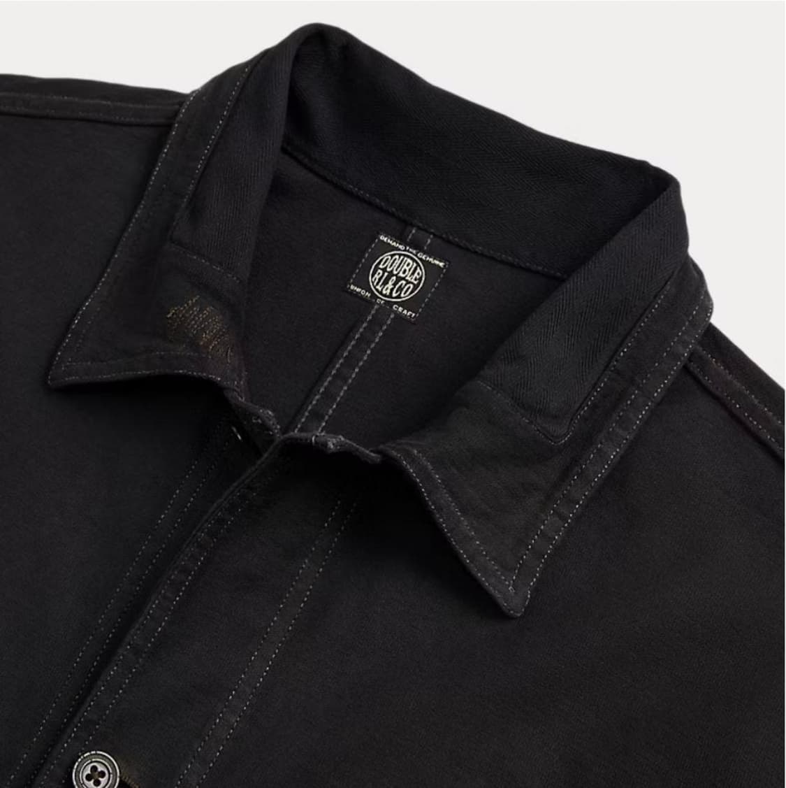 RRL 리페어드 저지 워크 자켓 상품이미지2