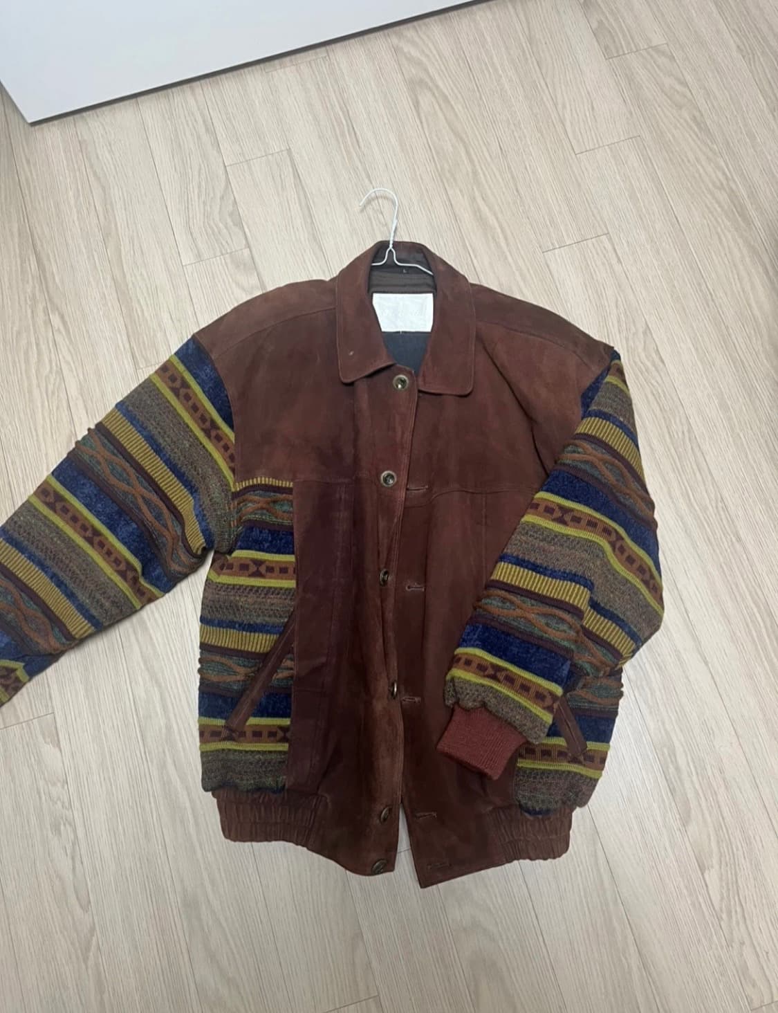 일본 빈티지 스웨이드 자켓 상품이미지1