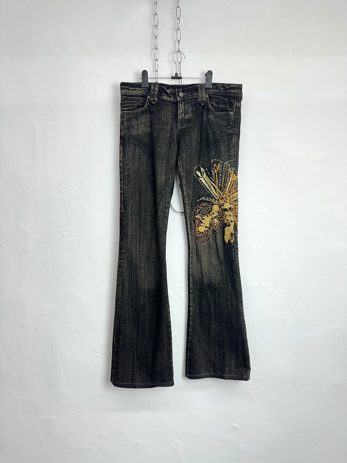 Tornado Mart “Gold Feather & Skull” Embr 상품이미지4