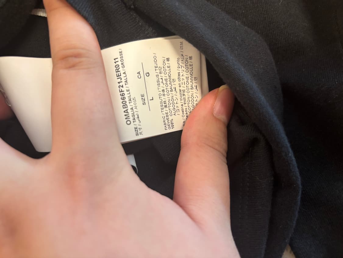 오프화이트 롱슬리브 상품이미지4