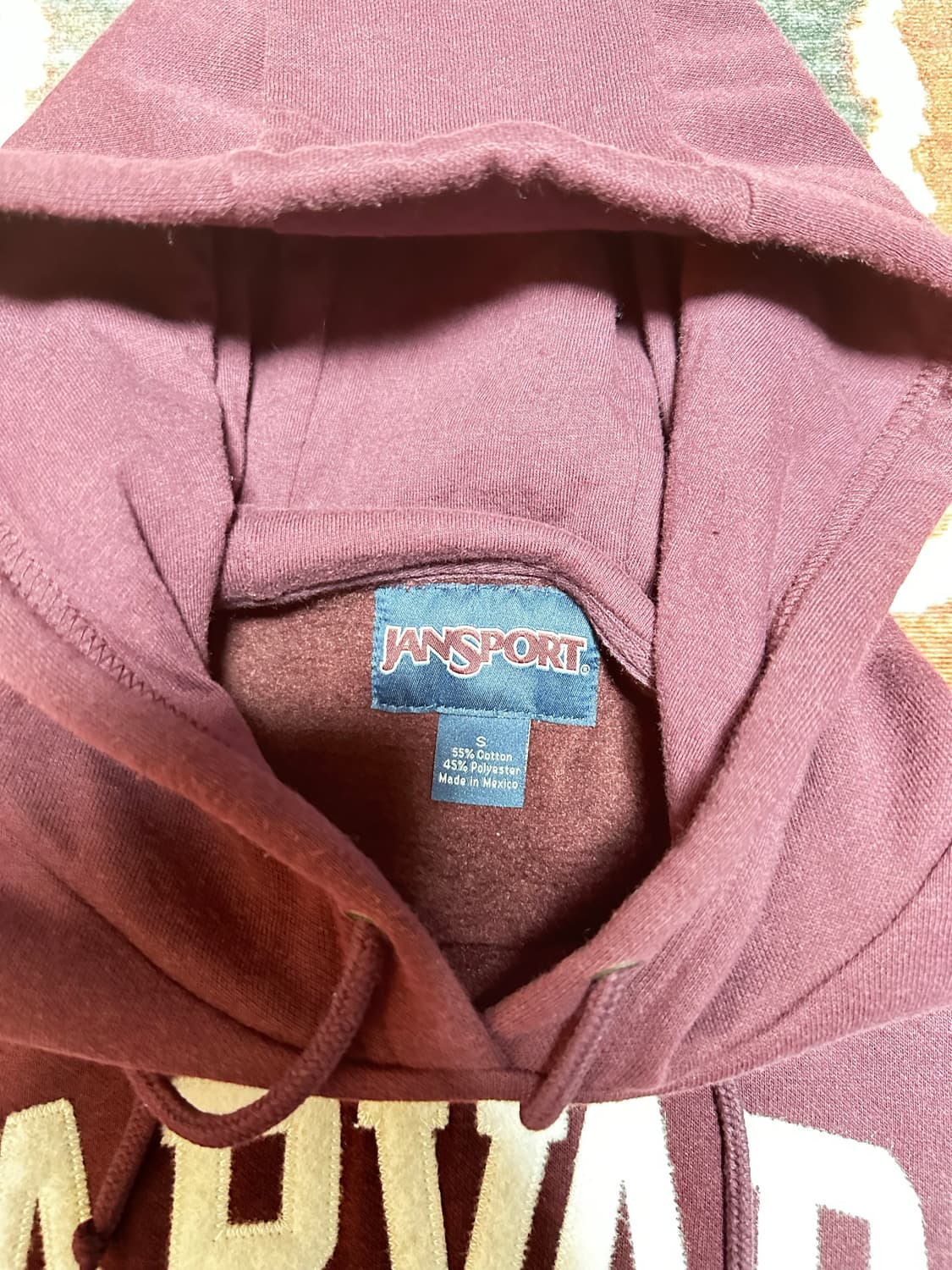 잔스포츠 하버드 후드 티셔츠 상품이미지2