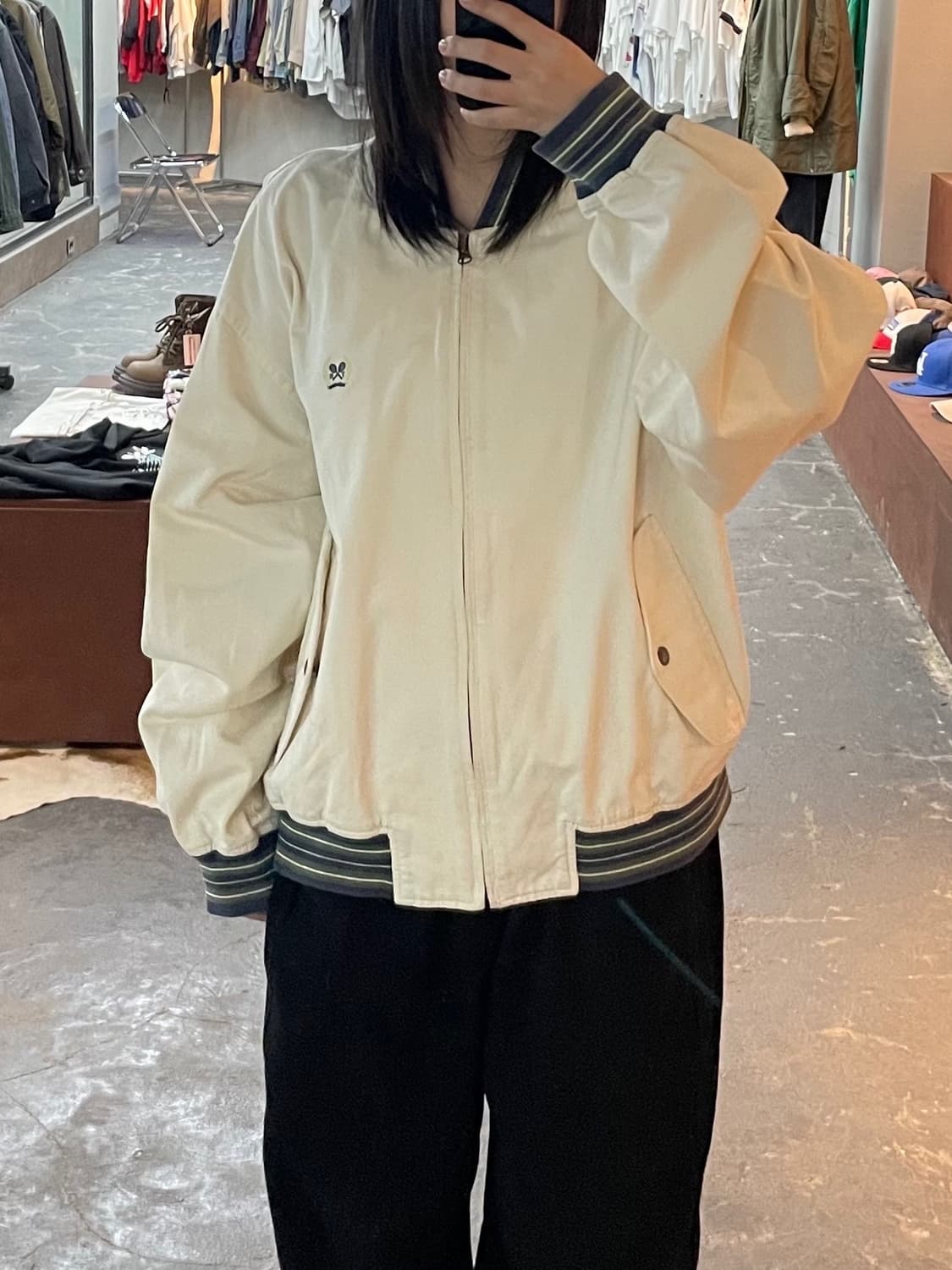 타미힐피거 블루종 자켓 H1713 상품이미지1