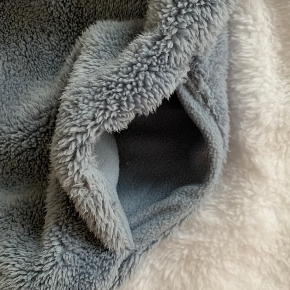 탑텐키즈 플리스 집업 후리스 점퍼 스모키블루 150 상품이미지8