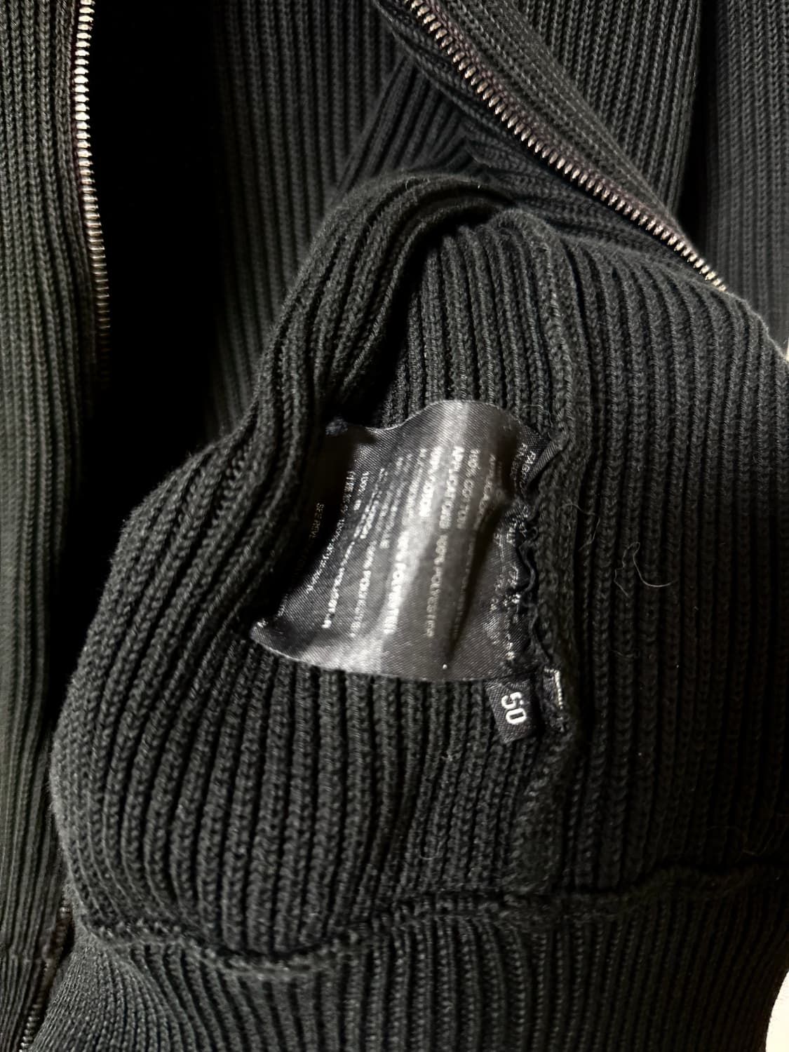 프라다 99s 빈티지 워시드 2way 니트 집업 상품이미지5