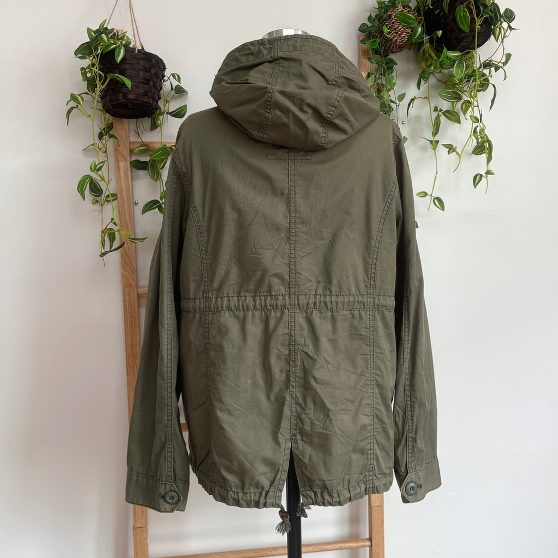 JPN/ 모리걸카키야상 숏야상 아방핏야상 모리룩야상 토글야상 카키야상  상품이미지5