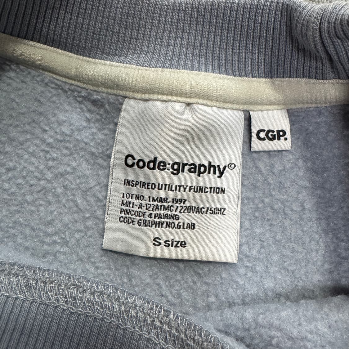 코드그라피 맨투맨 상품이미지4