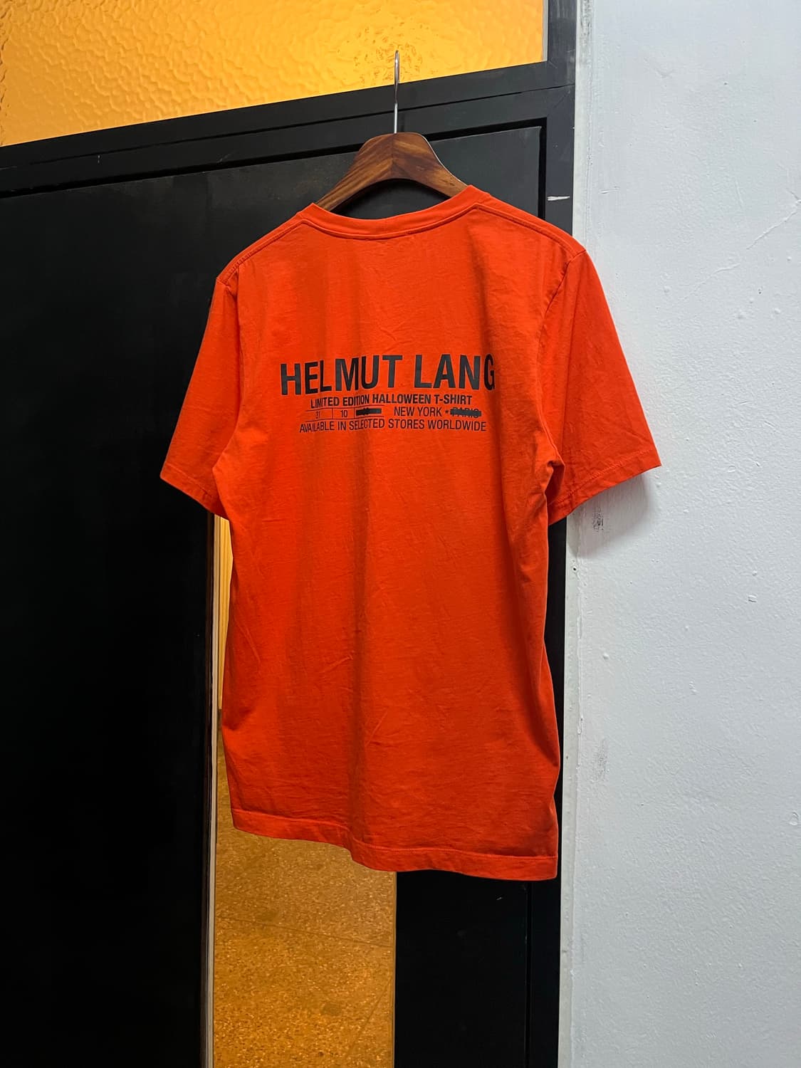 Helmutlang 할로윈 리미티드 반팔티셔츠 상품이미지1