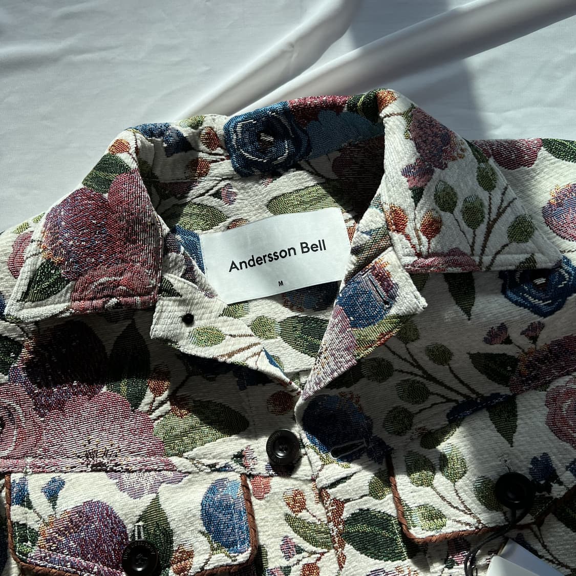 앤더슨벨 플로버 자카드 트러커 자켓 M사이즈 상품이미지2