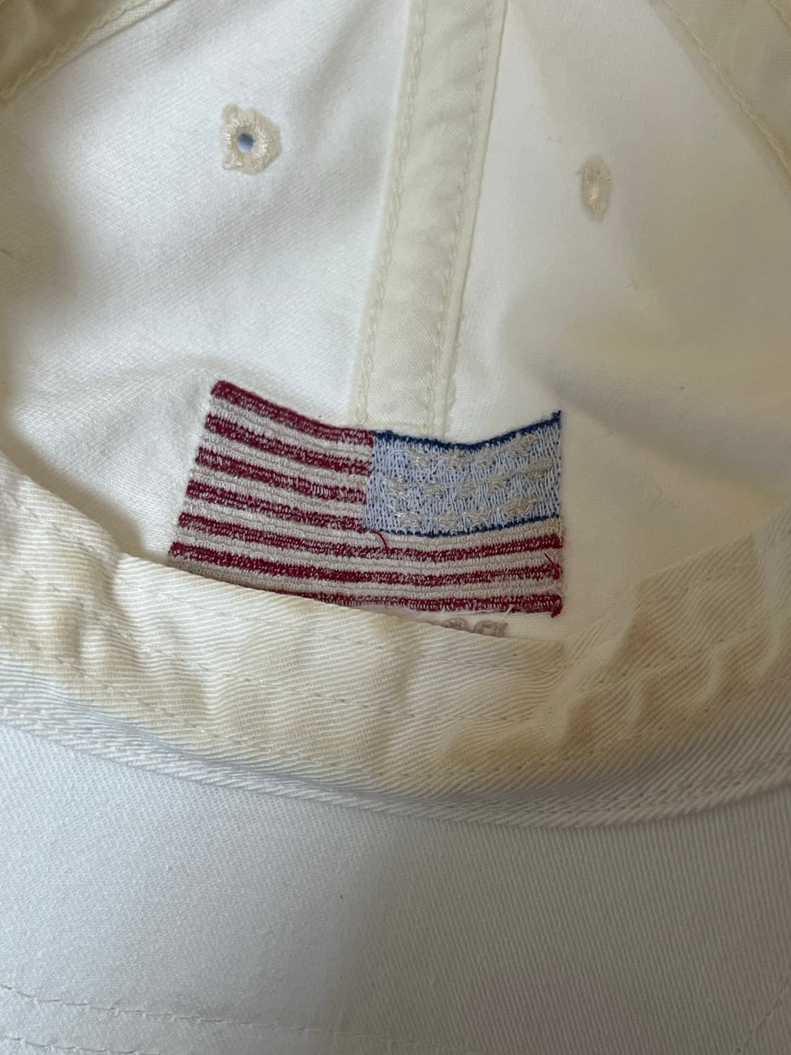 80s polo usa white cap 상품이미지4