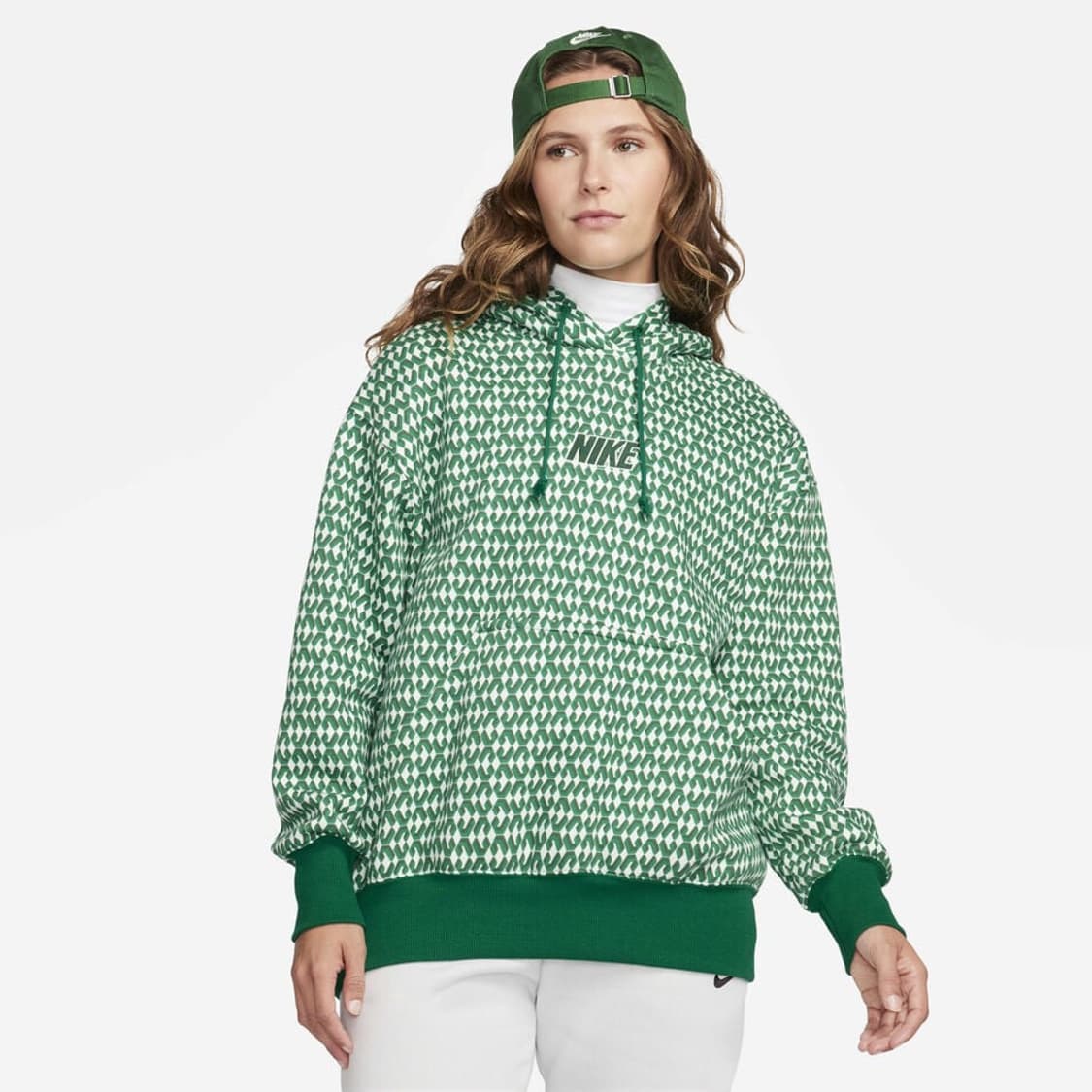 [L] 나이키 루즈핏 기모 긴팔 후드티 상품이미지1