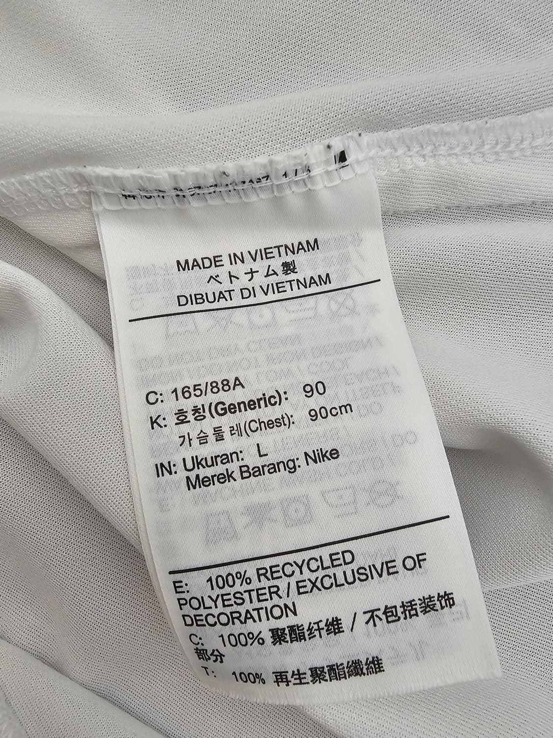 나이키 골프 여성 드라이핏 반팔카라티 L 상품이미지4