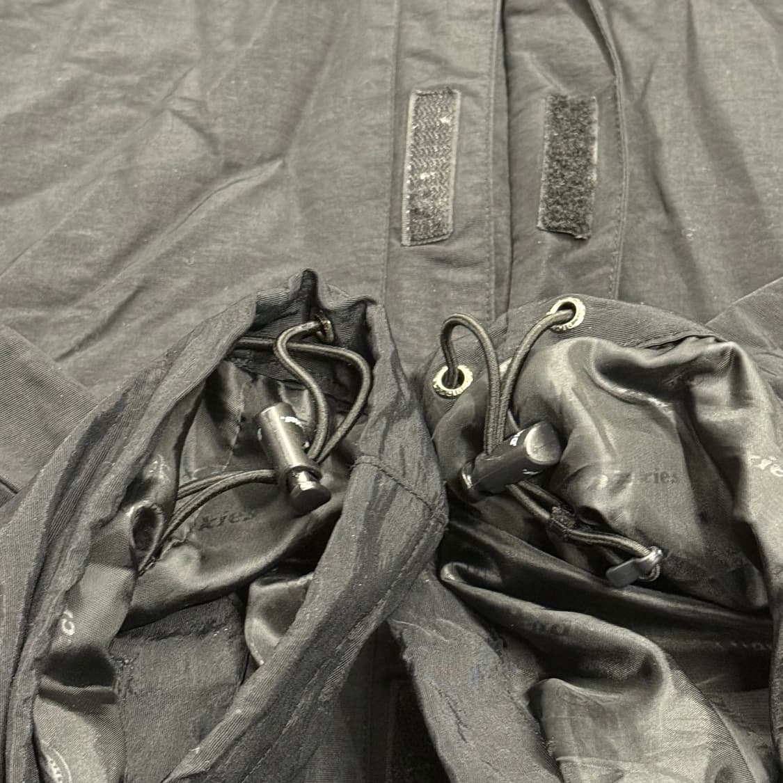 [정품/L,100] 디키즈 블랙 후드 바람막이 b18 상품이미지6