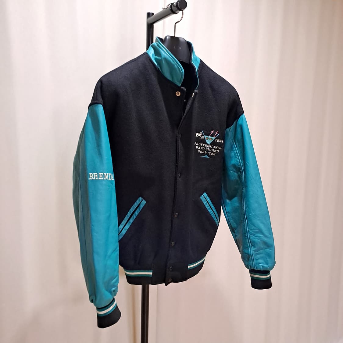 (택포) 90s 빈티지 TRIMARK 캐나다 생산 바시티 자켓 A898 상품이미지3