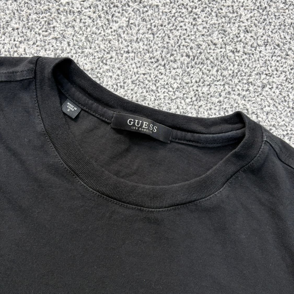 S 게스 남성 박스로고 반팔 티셔츠 0331J 상품이미지2